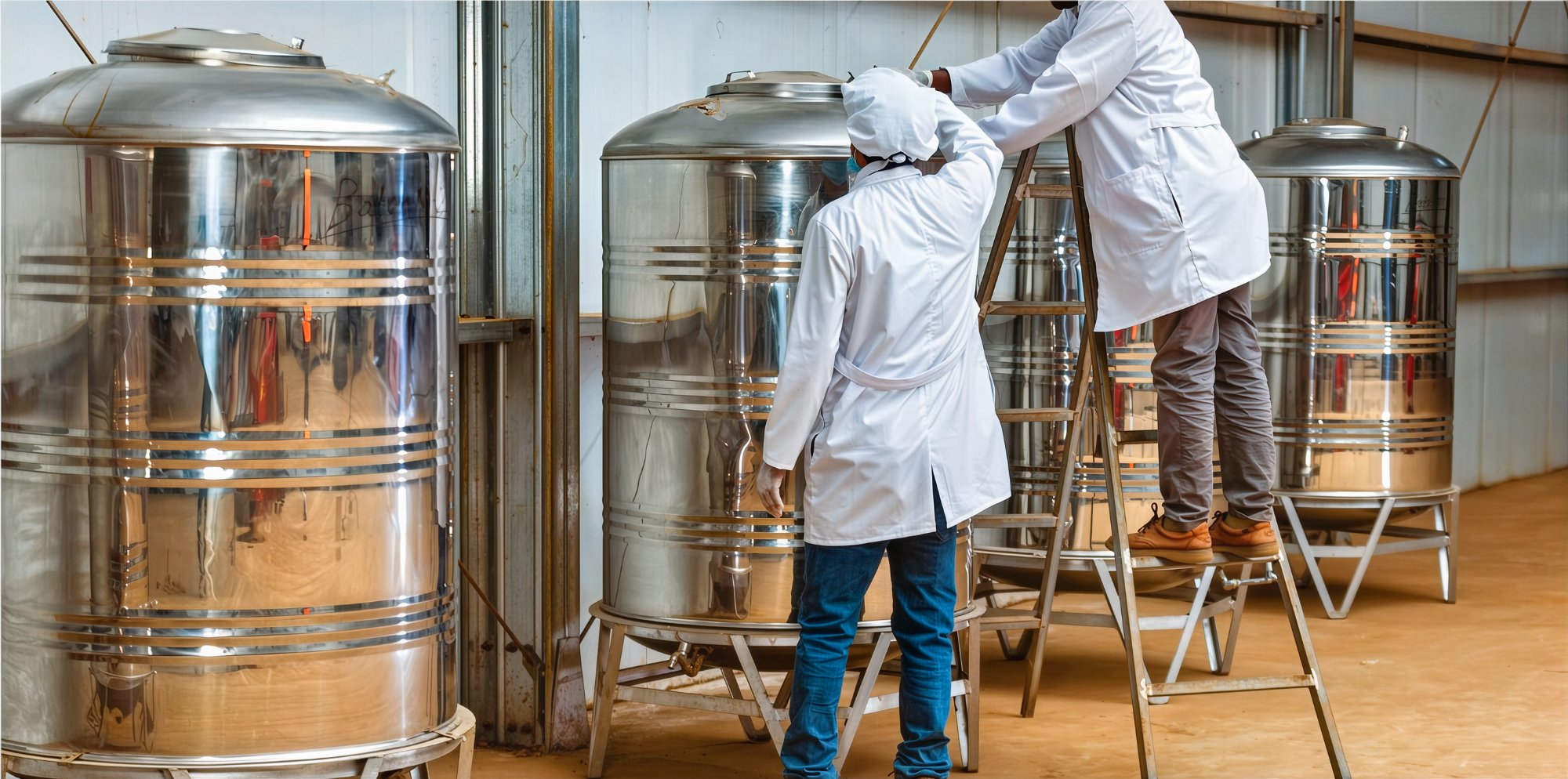 Sandalwood oil distillation facility